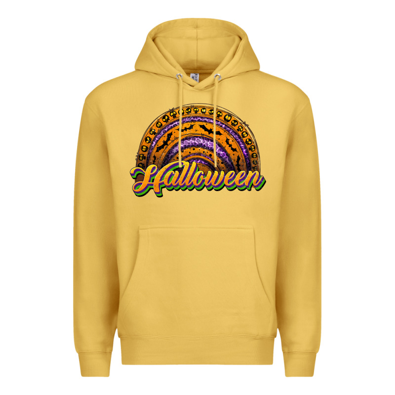 Halloween Rainbow Premium Hoodie by JahusDesignShop | Teevron