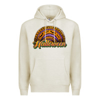Oatmeal Heather halloween rainbow Premium Hoodie - JahusDesignShop