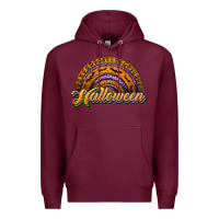 Burgundy halloween rainbow Premium Hoodie - JahusDesignShop