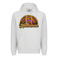 Dove Grey halloween rainbow Premium Hoodie - JahusDesignShop