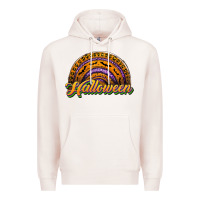 Pale Pink halloween rainbow Premium Hoodie - JahusDesignShop
