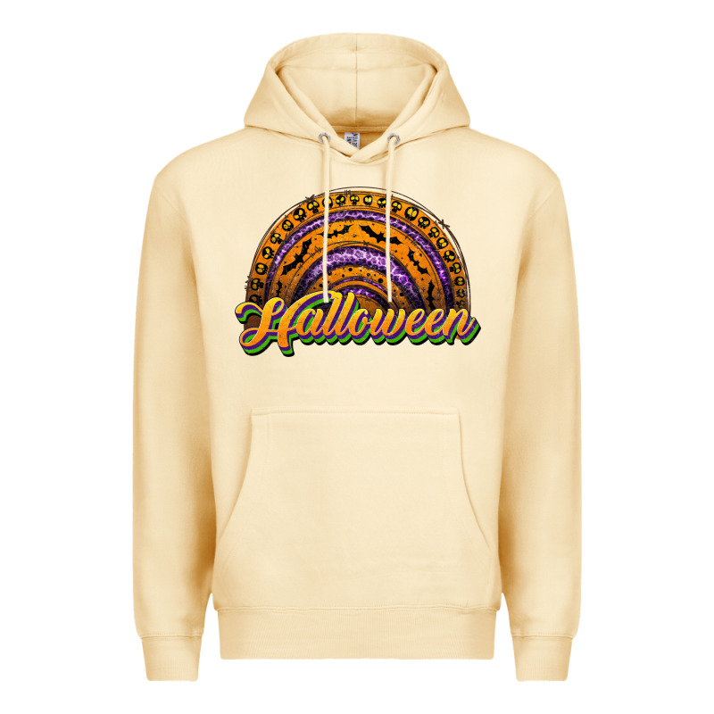Halloween Rainbow Premium Hoodie by JahusDesignShop | Teevron