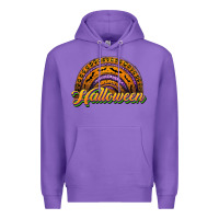 Purple halloween rainbow Premium Hoodie - JahusDesignShop