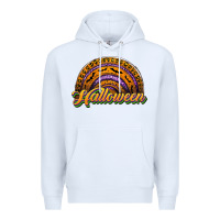 White halloween rainbow Premium Hoodie - JahusDesignShop