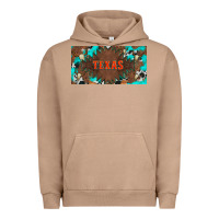 Pigment Burro western texas and bullskulls with turquoise and leopard licanse plate Urban Hoodie - Artiststas