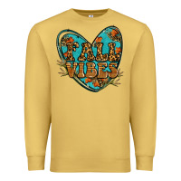 Antique Gold fall vibes heart Premium Sweatshirt - RanaPortraitStore
