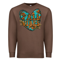 Chestnut fall vibes heart Premium Sweatshirt - RanaPortraitStore