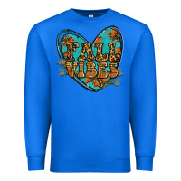 True Royal fall vibes heart Premium Sweatshirt - RanaPortraitStore