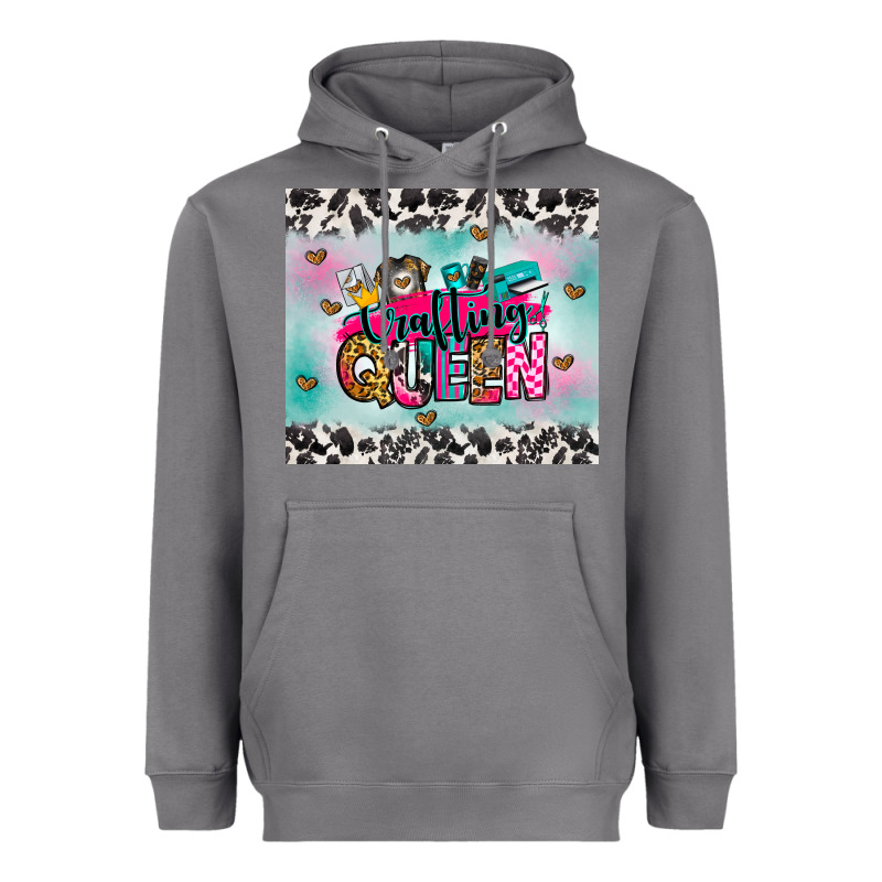 Crafting Queen Heavyweight Hoodie by Zillion Design Studio | Teevron