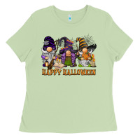 Matcha happy halloween  gnomies Ladies Tee - BarkalooDesign
