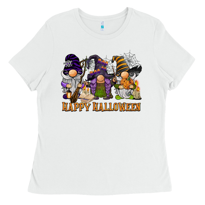 Happy Halloween  Gnomies Ladies Tee by BarkalooDesign | Teevron