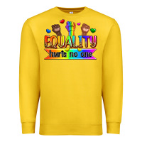 Lemon equality hurts no one Premium Sweatshirt - Zillion Design Studio
