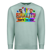 Seafoam equality hurts no one Premium Sweatshirt - Zillion Design Studio