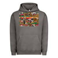 Pigment Tornado western serape cowhide and leopard background Urban Hoodie - Artiststas