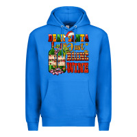 True Royal dear santa just bring wine Premium Hoodie - AdoDesignShop