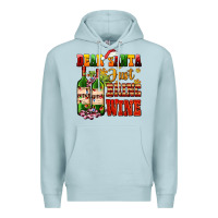 Blue Mist dear santa just bring wine Premium Hoodie - AdoDesignShop