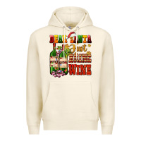 Tofu dear santa just bring wine Premium Hoodie - AdoDesignShop