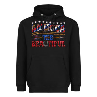 Black America the beautiful Heavyweight Hoodie - texasbilliewilder