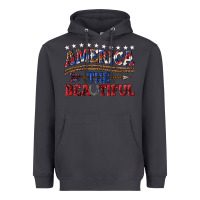 Smoke America the beautiful Heavyweight Hoodie - texasbilliewilder