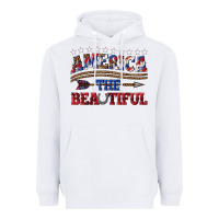 White America the beautiful Heavyweight Hoodie - texasbilliewilder