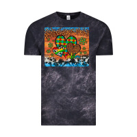 Cloud Black autism awareness hearts leopard cowhide Vintage Tee - Artiststas