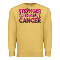 Antique Gold Stronger Than Cancer Premium Sweatshirt - texasbilliewilder