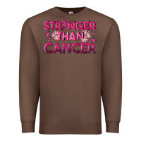 Chestnut Stronger Than Cancer Premium Sweatshirt - texasbilliewilder