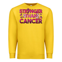Lemon Stronger Than Cancer Premium Sweatshirt - texasbilliewilder
