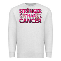 Oatmeal Heather Stronger Than Cancer Premium Sweatshirt - texasbilliewilder