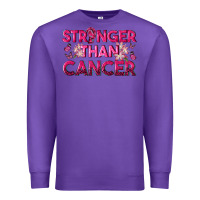Purple Stronger Than Cancer Premium Sweatshirt - texasbilliewilder