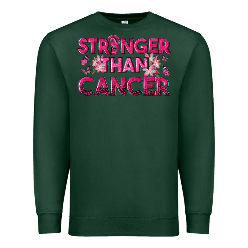Stronger Than Cancer Premium Sweatshirt by texasbilliewilder | Teevron
