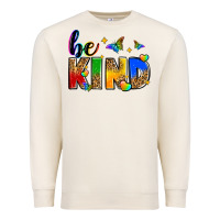 Sandshell be kind Premium Sweatshirt - Zillion Design Studio