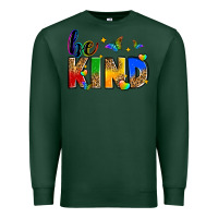 Sports Green be kind Premium Sweatshirt - Zillion Design Studio