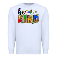 White be kind Premium Sweatshirt - Zillion Design Studio