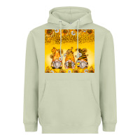 Matcha bumble bee gnomes Heavyweight Hoodie - Zillion Design Studio
