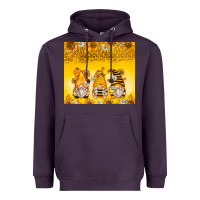 Plum bumble bee gnomes Heavyweight Hoodie - Zillion Design Studio