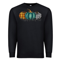 Black happy fall y'all pumkins Premium Sweatshirt - RanaPortraitStore