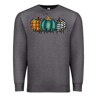 Charcoal Heather happy fall y'all pumkins Premium Sweatshirt - RanaPortraitStore