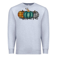Heather Grey happy fall y'all pumkins Premium Sweatshirt - RanaPortraitStore