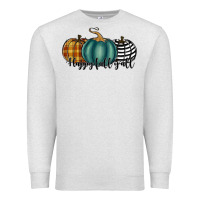 Oatmeal Heather happy fall y'all pumkins Premium Sweatshirt - RanaPortraitStore