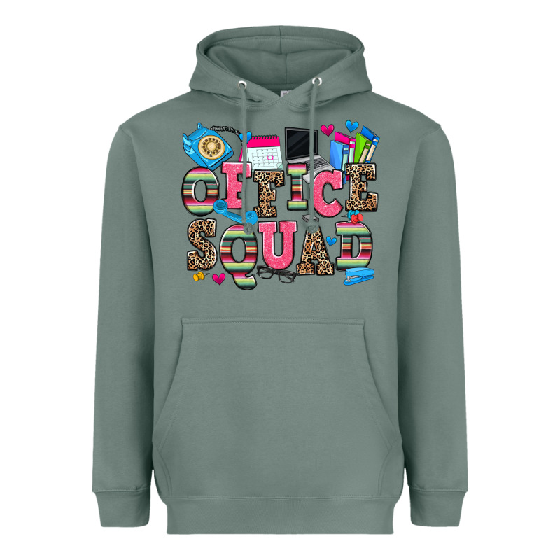 Office Squad Heavyweight Hoodie by Zillion Design Studio | Teevron
