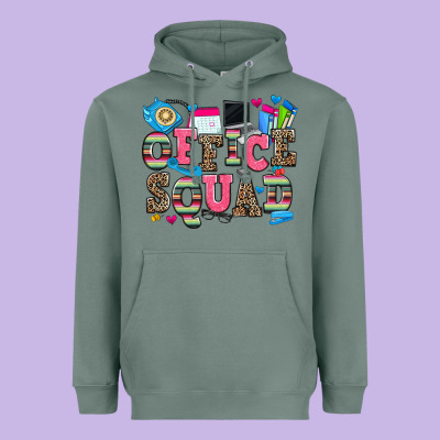 Heavyweight Hoodie office squad