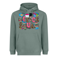 Sage office squad Heavyweight Hoodie - Zillion Design Studio