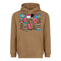 Toasted Coconut office squad Heavyweight Hoodie - Zillion Design Studio