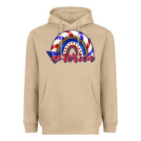 Mushroom America rainbow Heavyweight Hoodie - texasbilliewilder