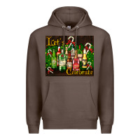 Coffee Christmas cocktail Premium Hoodie - AdoDesignShop