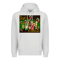 Dove Grey Christmas cocktail Premium Hoodie - AdoDesignShop