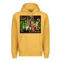 Mustard Christmas cocktail Premium Hoodie - AdoDesignShop