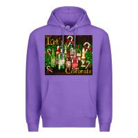 Purple Christmas cocktail Premium Hoodie - AdoDesignShop