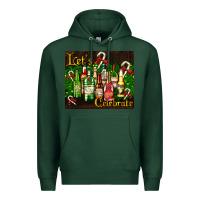 Sports Green Christmas cocktail Premium Hoodie - AdoDesignShop